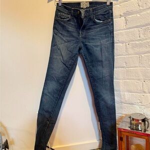 Current/Elliott Dark Blue Skinny Jeans